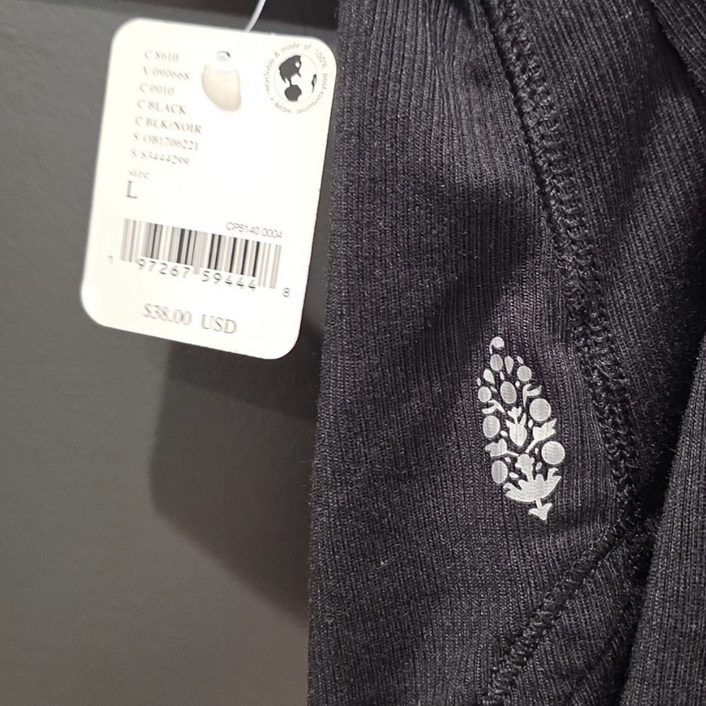 #44 FP Movement by Free People Charcoal Tank Top NWT - Picture 4 of 5